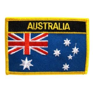 Australia Rectangle Flag Patch