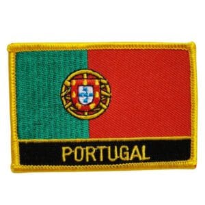 Portugal Rectangle Flag Patch