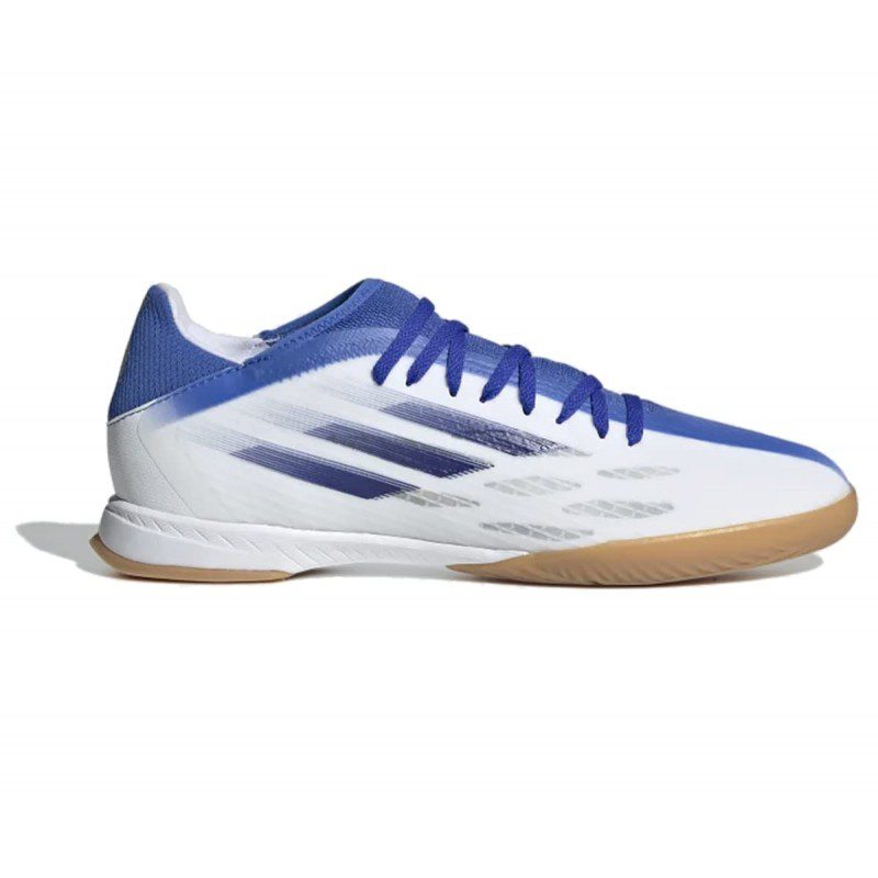 adidas X speedflow.3 Indoor-white royal Blue -