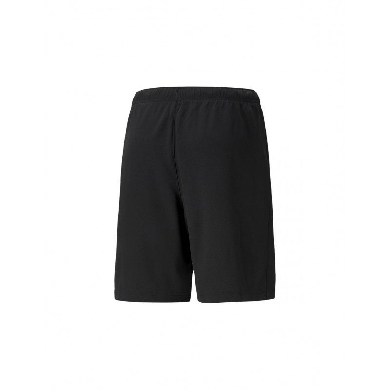 Puma Team Rise Men's Shorts - Black/White - Soccer Shop USA