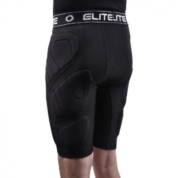 Elite Sport Goalkeeper Men's Compression Shorts 3 MM - Black - Image 3