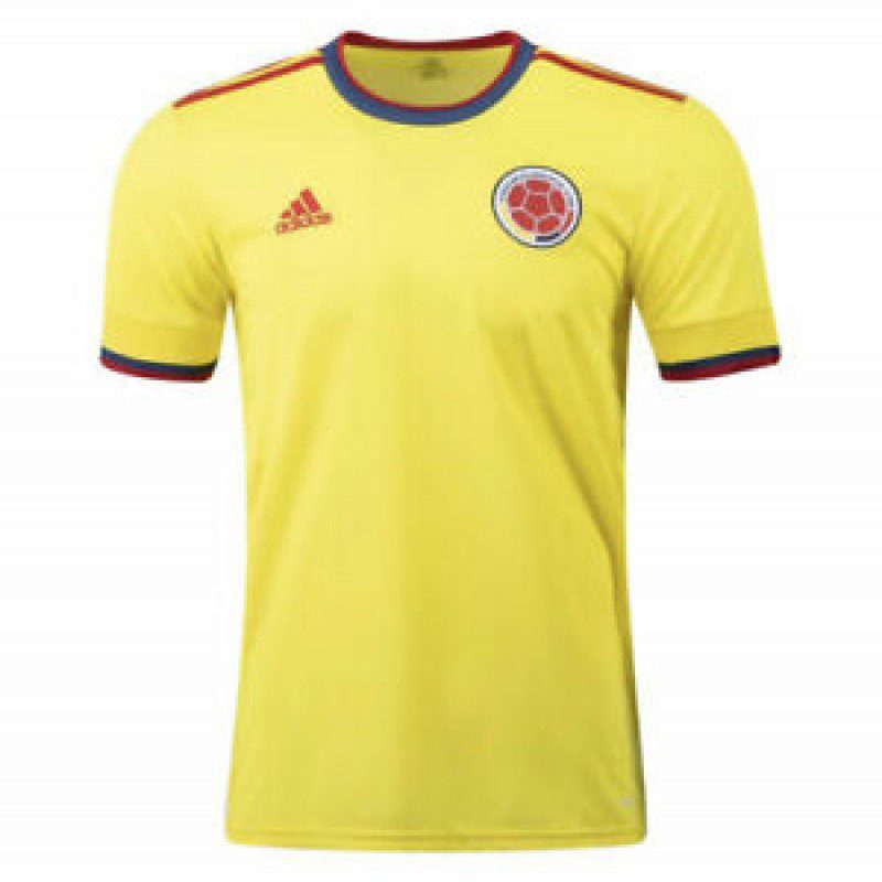 Adidas 2021-22 Colombia Home Jersey Yellow Men XL