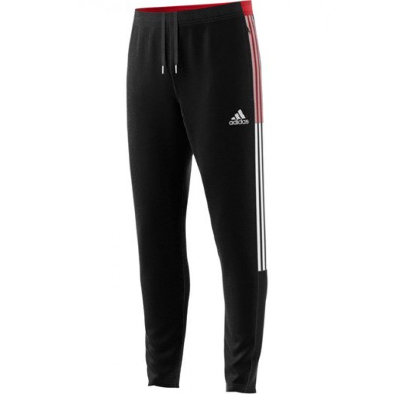 adidas Tiro 21 Track Men's Pants - Black/Team Power Red - Soccer