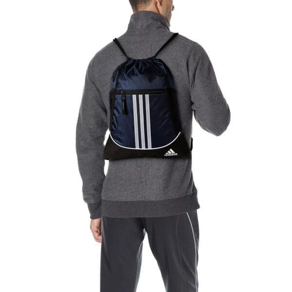 adidas Alliance II Sackpack (Navy) - Image 2