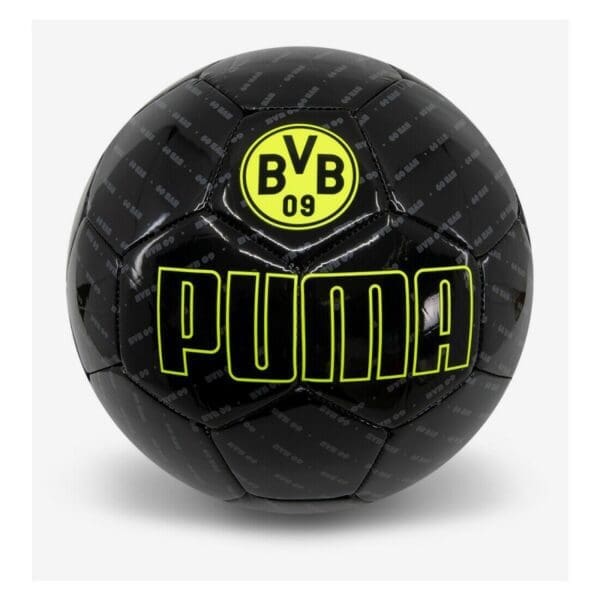 Puma Borussia Dortmund FC Legacy Soccer Ball - Black-neon BVB - Soccer ...