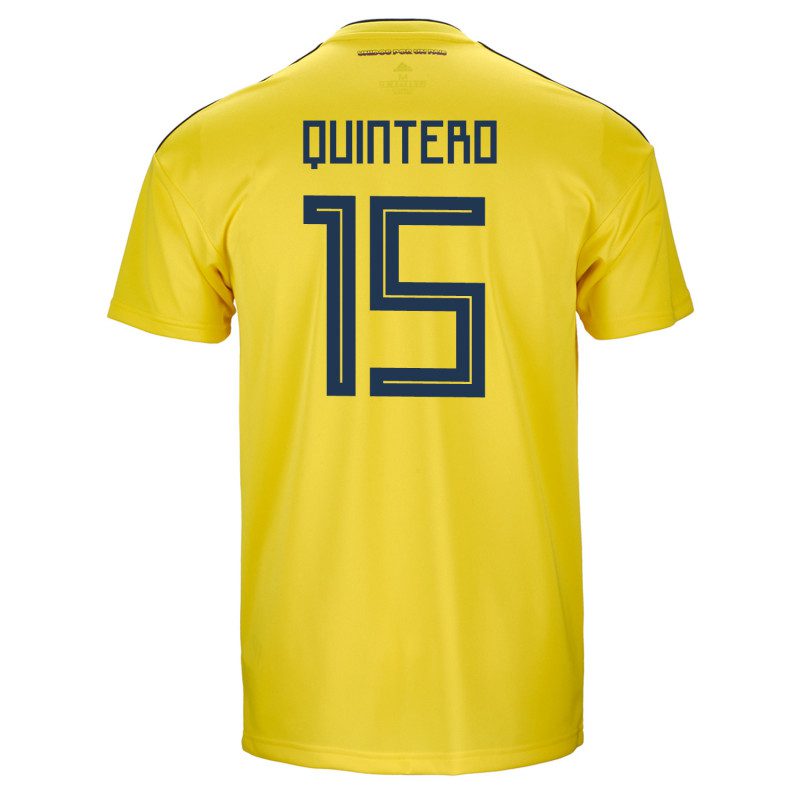 Colombia Home Soccer Jersey Kids