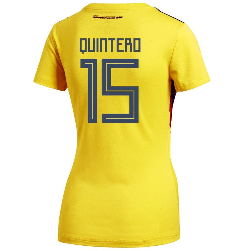 women's colombian soccer jersey