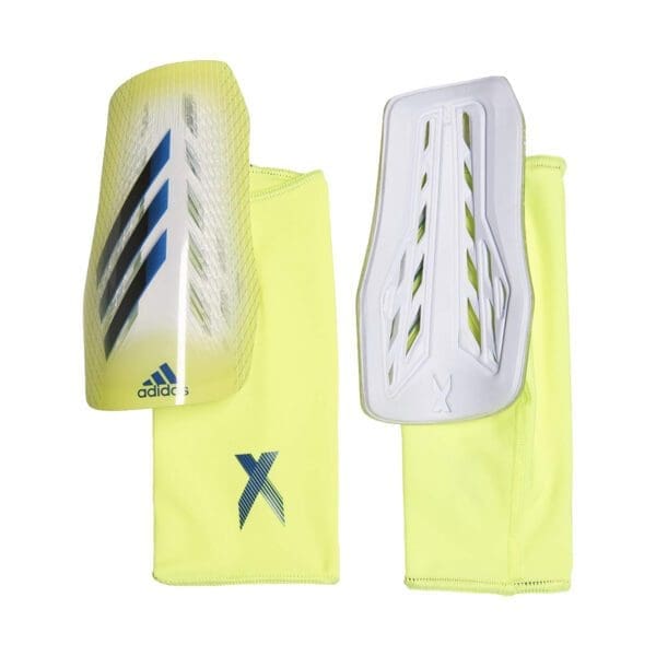 adidas X League Shin Guards White/Volt/Black