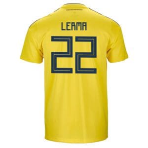 adidas Colombia Official Women's Home Soccer Jersey World Cup Russia 2018  Lerma #22 - Soccer Shop USA