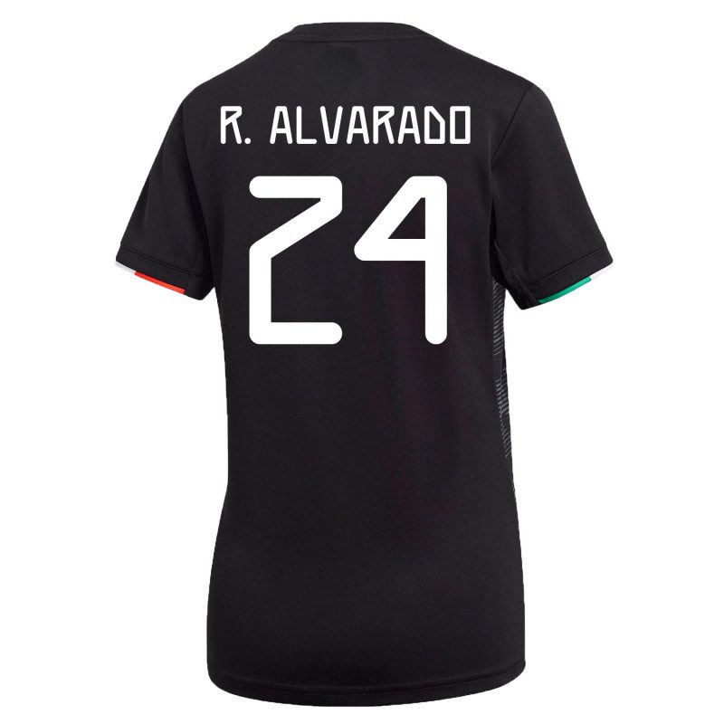 Mexico National Soccer Jersey Black Home #13 2019 Women's World Cup