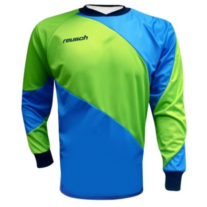 Reusch Men's Golkeeper Jersey Blue-Neon - Soccer Shop USA