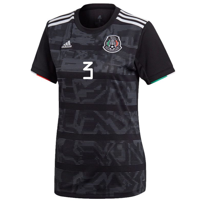 Lada Mexico Black Soccer Jersey