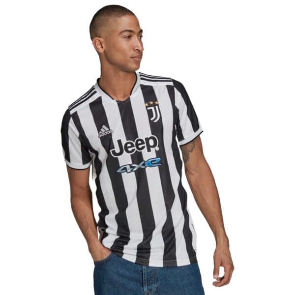 adidas Juventus Home Men's Soccer Jersey 2021/22 - Image 3