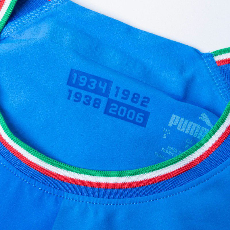 Puma Mens Italy 22/23 Home Jersey - Blue