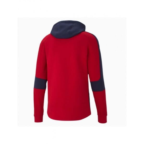 Puma Chivas Evostripe Men's Hoody - Red-Navy - Image 2