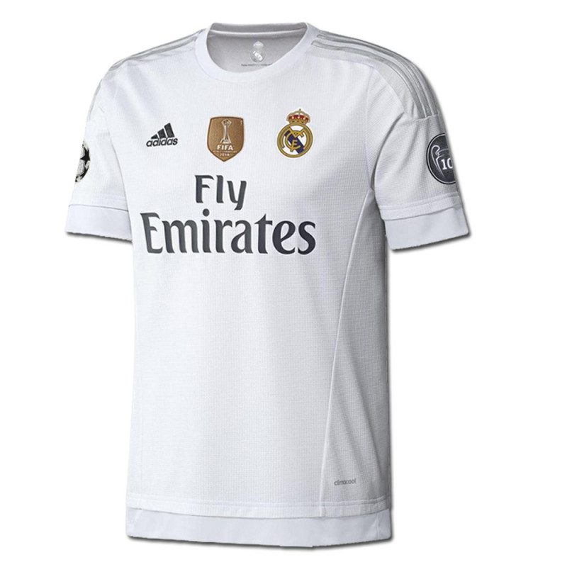 Dalset Inloggegevens vlees adidas Real Madrid Uefa Champions League Home Jersey 2015-2016 UWC Youth -  Soccer Shop USA