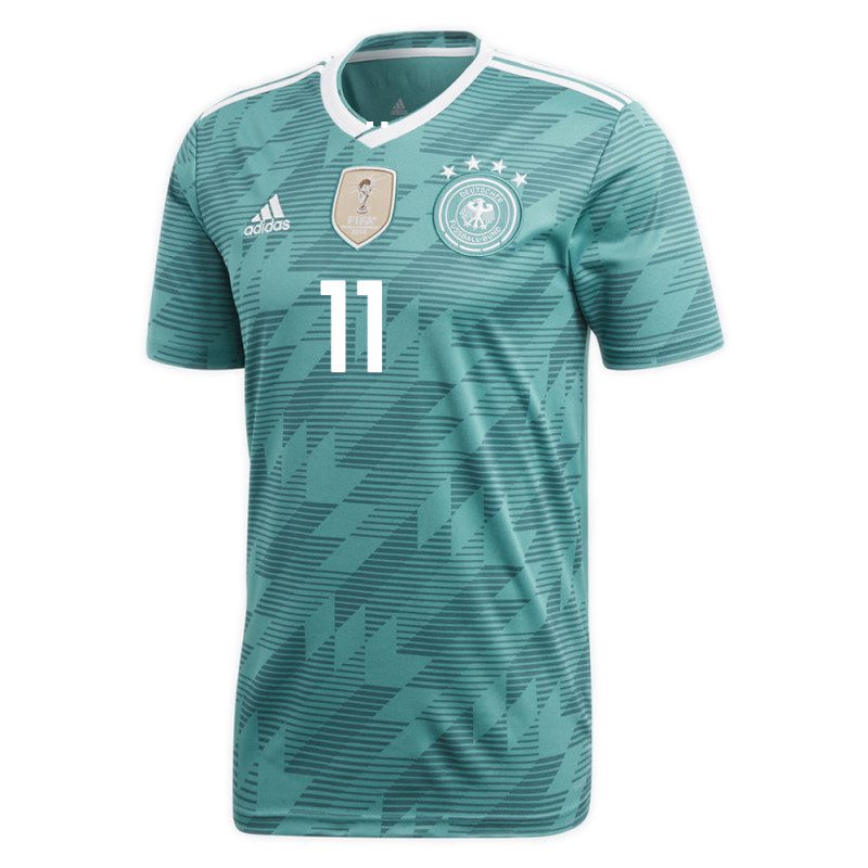 Germany No1 Trapp Away Soccer Country Jersey