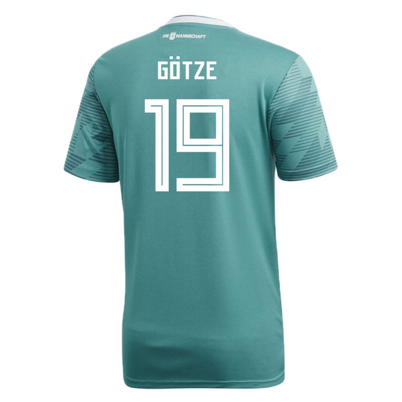 Germany Official Youth Away Soccer Jersey World Cup Russia 2018 Gotze ...