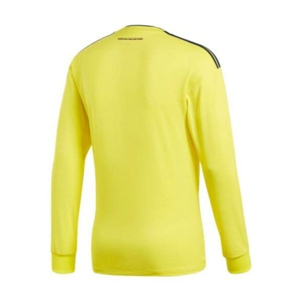 adidas Colombia Men's Long Sleeve Home Jersey WC 2018 - Image 6