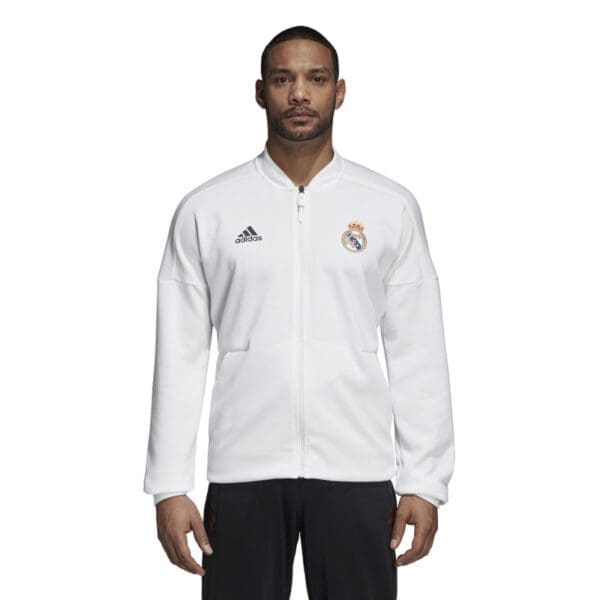 adidas Real Madrid Men's Jacket 2018/19 - Image 2