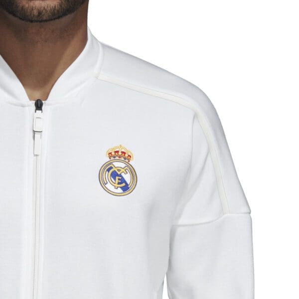 adidas Real Madrid Men's Jacket 2018/19 - Image 3