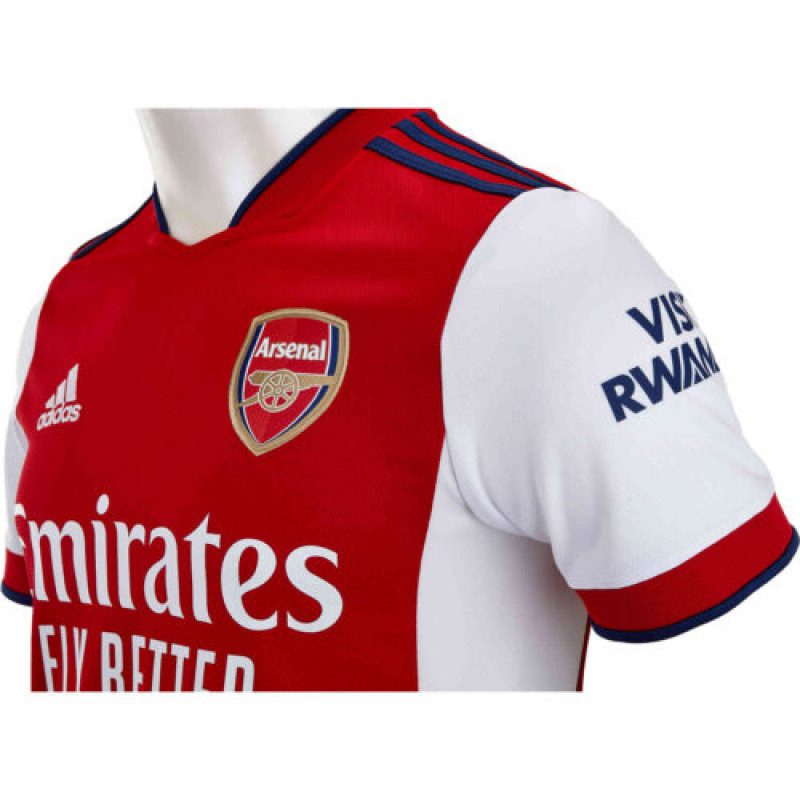 adidas Men's Arsenal 21/22 Home Soccer Jersey - Hibbett