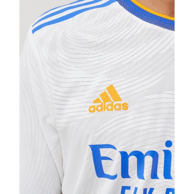 Adidas 2021-22 Real Madrid Women Home Jersey - White-Blue-Orange