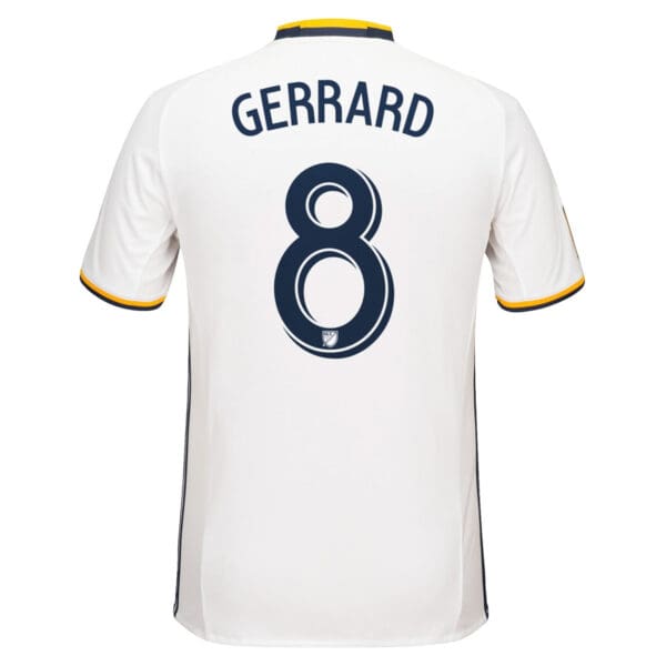 adidas La Galaxy Men's Home Jersey Gerrard #8 2016/17 - Image 2