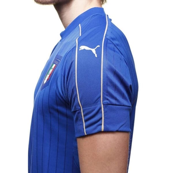 Italy soccer jersey with Puma logo.