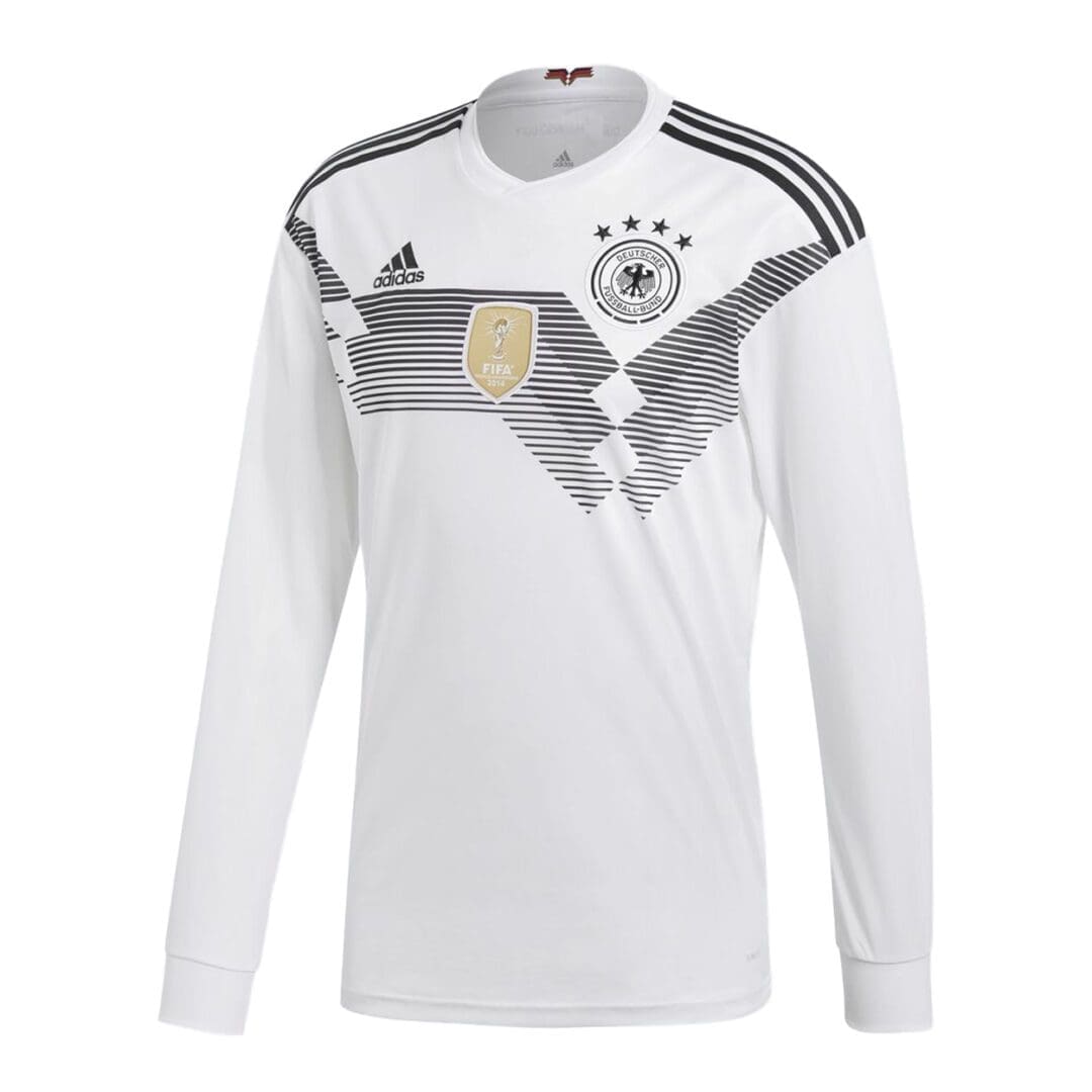 Adidas Germany Men s Home Long Sleeve Jersey World Cup 2018 Soccer