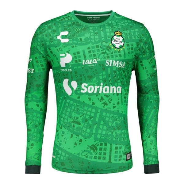 Green Santos Laguna soccer jersey