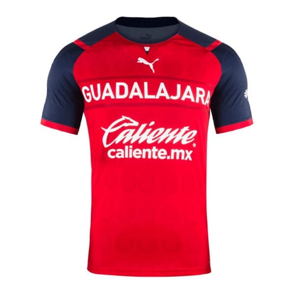 Guadalajara soccer jersey with Puma logo.