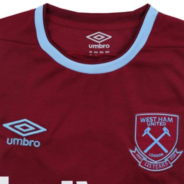 West Ham United football jersey