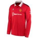 adidas Manchester United Men's L/S Home Jersey 2022/23 - Soccer Shop USA