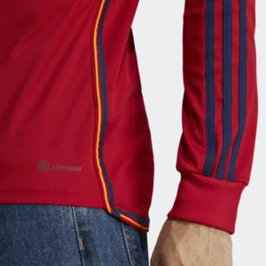 Spain 22 Long Sleeve Home Jersey