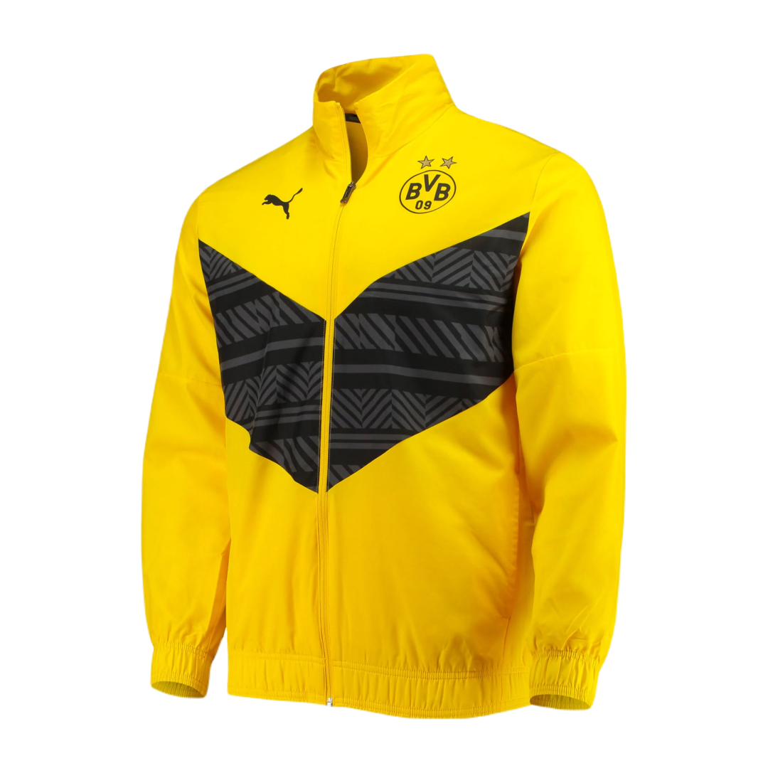 Puma Borussia Dortmund Men's Prematch Jacket - Soccer Shop USA