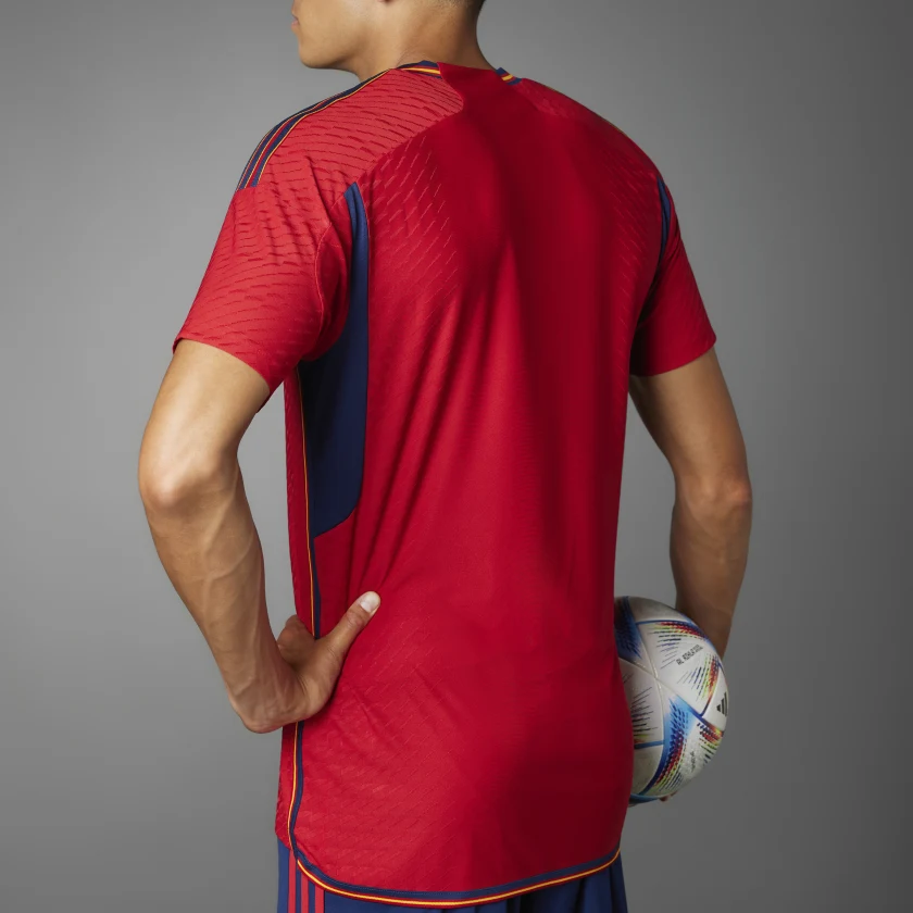 Adidas Spain 2022 Home Soccer Jersey - FutFanatics
