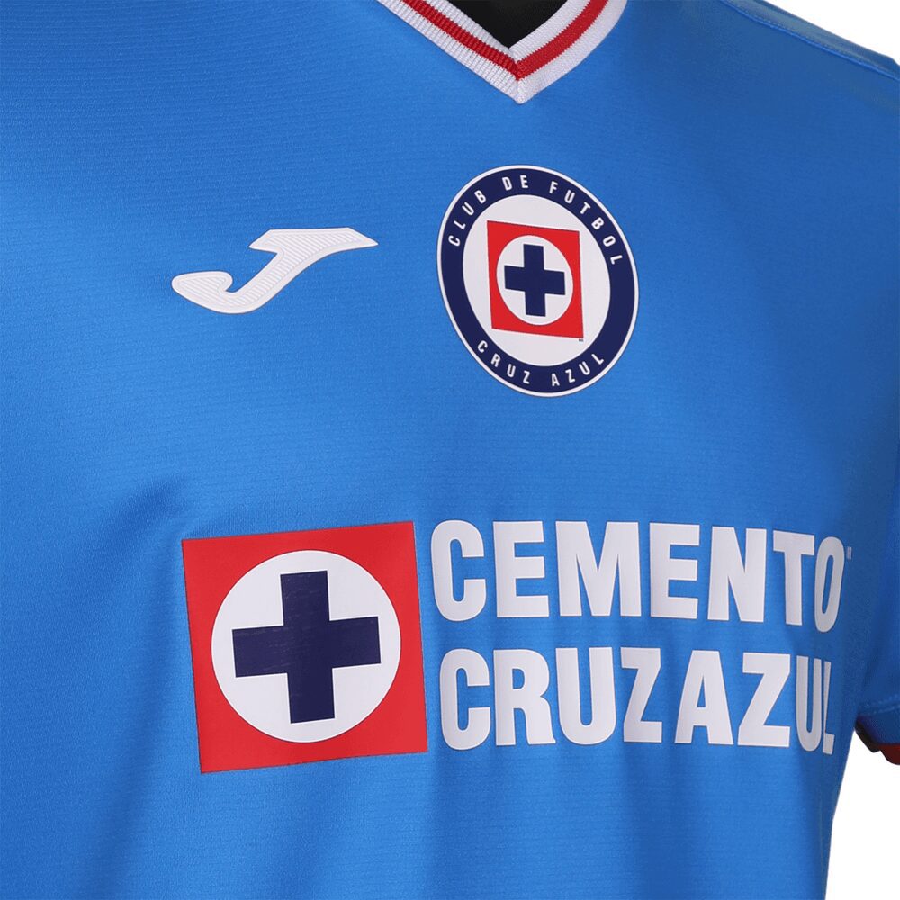 Cruz Azul La Maquina Jersey Blue Futbol Soccer Club Size Large?