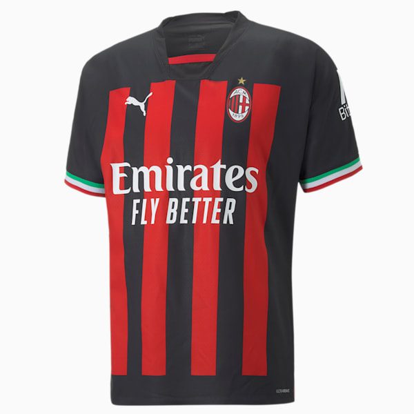 Puma AC Milan Authentic Home Jersey - Soccer Shop USA