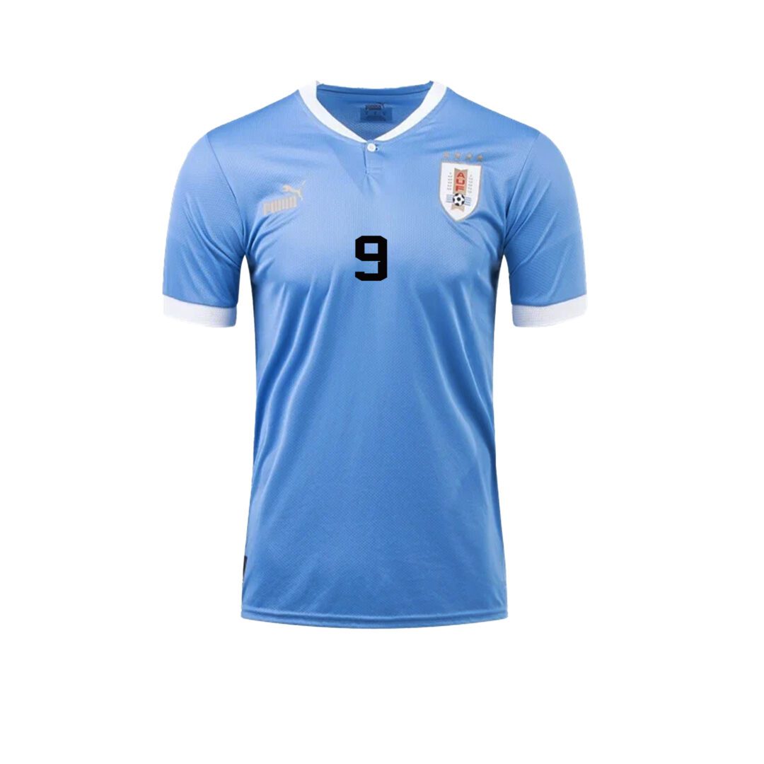 2021-22 Uruguay Home Shirt L.Suárez #9