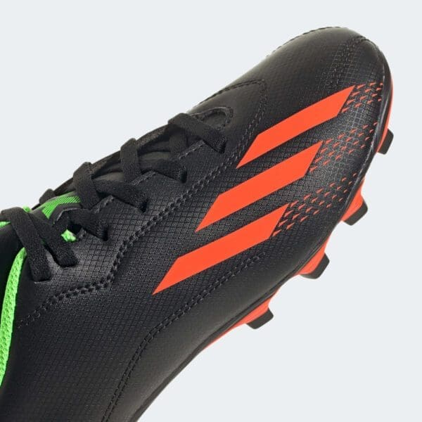 adidas X Speedportal .4 Youth Firm Ground (Black/Solar Red) - Image 8