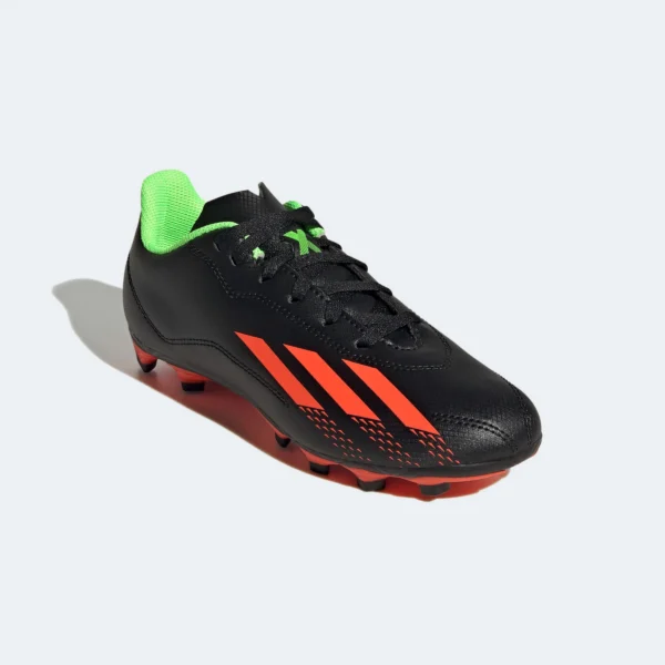 adidas X Speedportal .4 Youth Firm Ground (Black/Solar Red) - Image 6