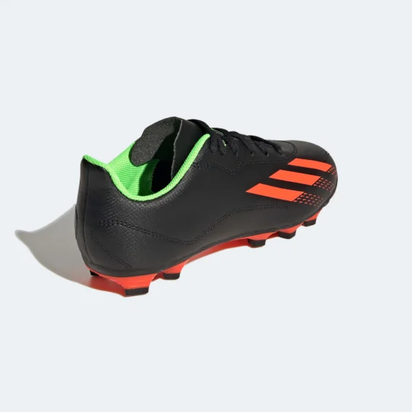 adidas X Speedportal .4 Youth Firm Ground (Black/Solar Red) - Image 5