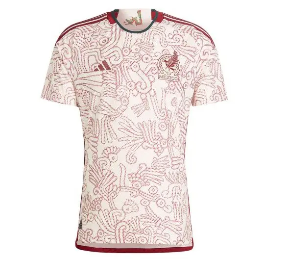 mexico away kit world cup