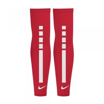 Nike Elite UV Sleeves - Red/White - Soccer Shop USA