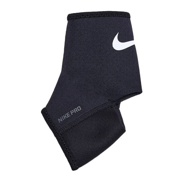 Black Nike Pro ankle support brace.