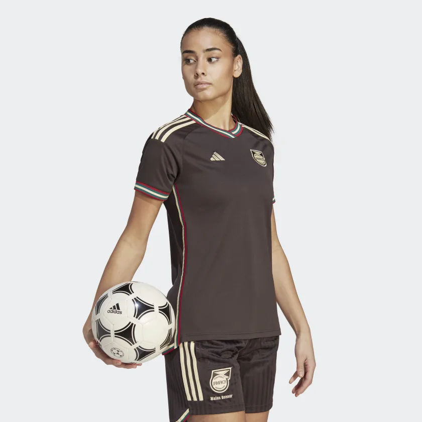 adidas 2023 Jamaica Home Jersey - Bold Gold-Vivid Green in 2023