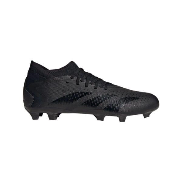 Black Adidas football boots.