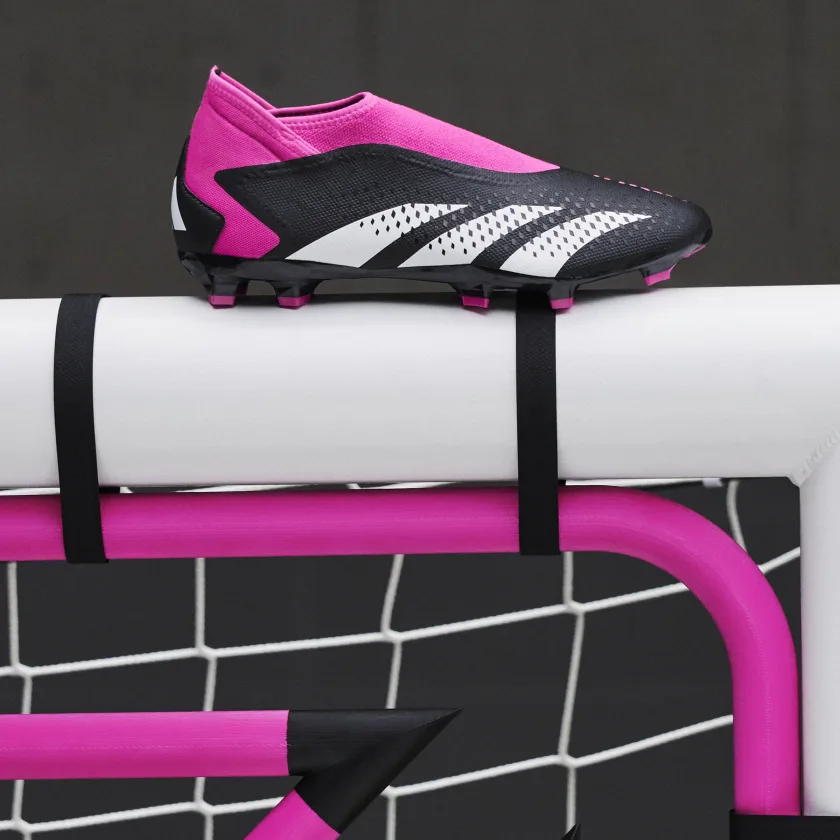 Laceless Accuracy.3 Soccer Core Black Ground USA Shop Firm - adidas Predator 2 / Cloud / Team Shock - White Pink