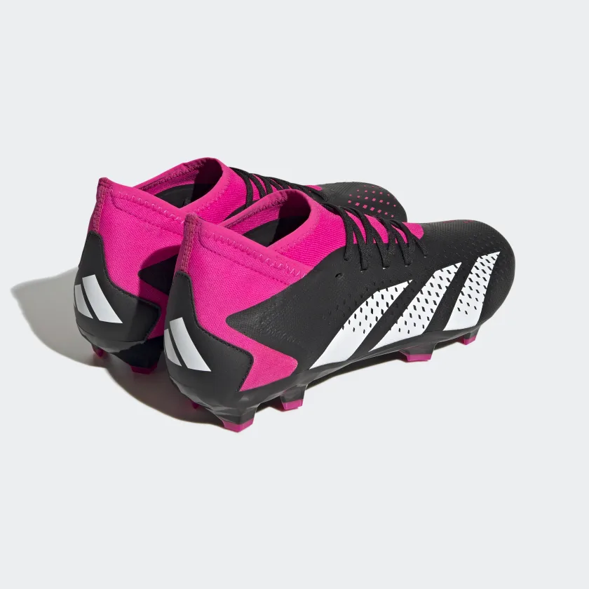 adidas Predator Accuracy.3 Firm Ground - Core Black / Cloud White / Team  Shock Pink 2 - Soccer Shop USA